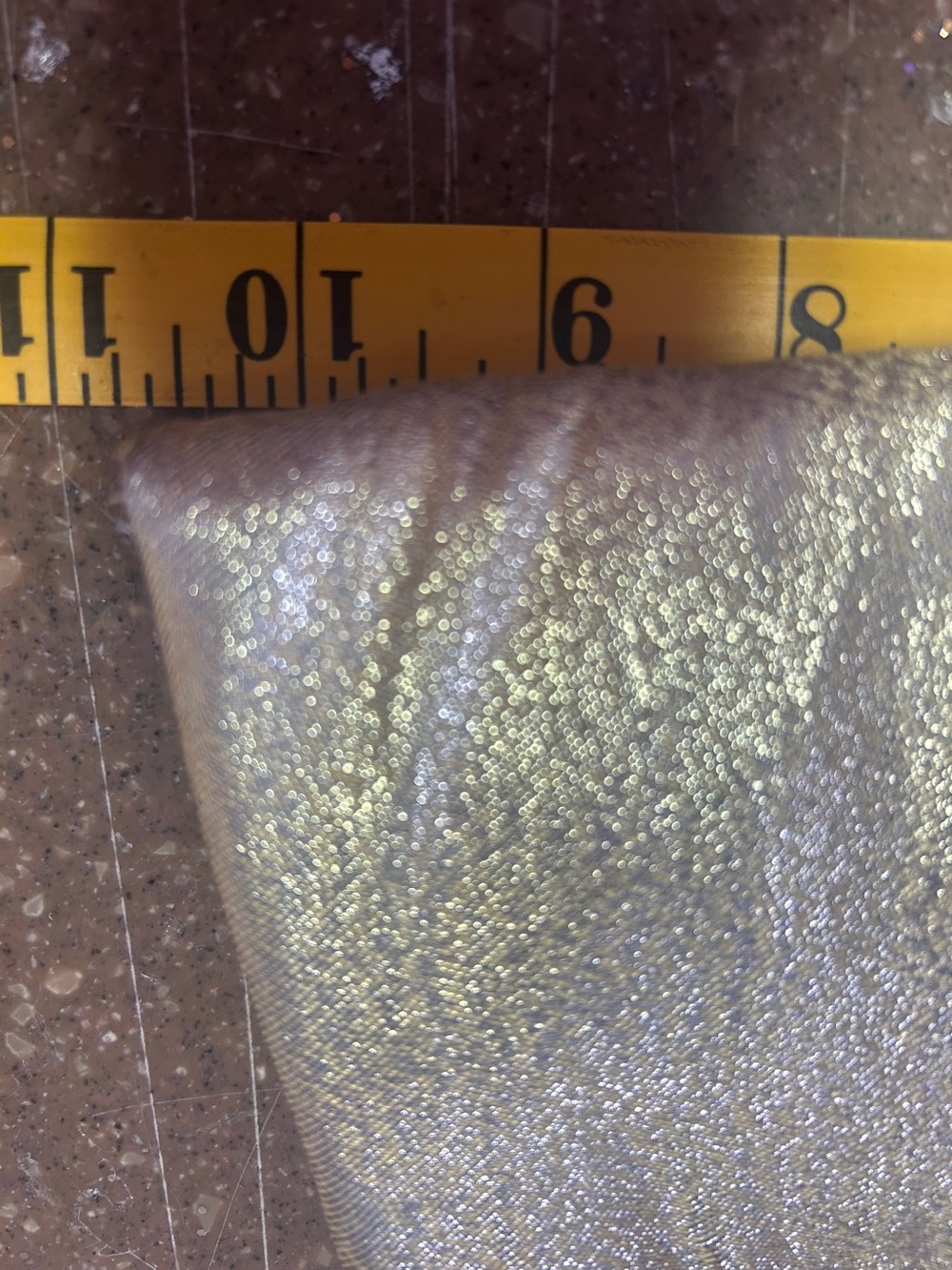 Metallic Gold Evening Clutch with Satin Pouch Vintage - Picture 7 of 9